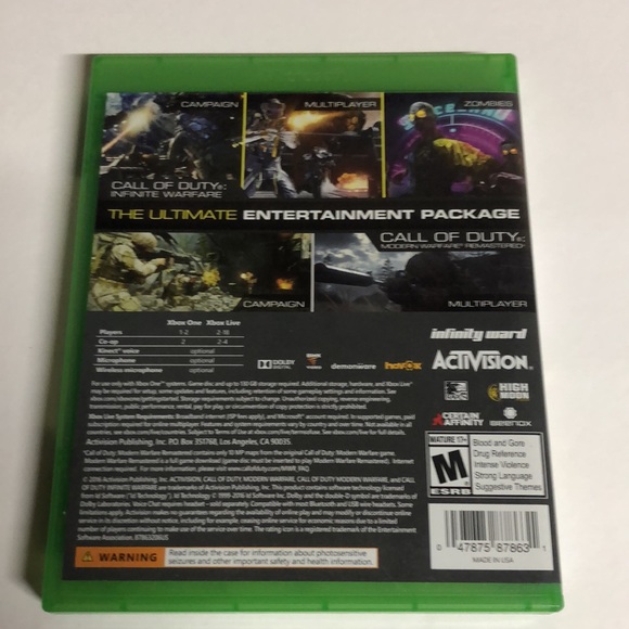 CALL OF DUTY INFINITE WARFARE LEGACY EDITION (XBOX ONE) - Picture 2 of 2